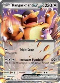 Kangaskhan ex - 115/165 - Scarlet & Violet 151